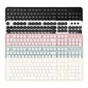엑토 레트로 저소음 멤브레인 무선 타자기 키보드 KBD-48