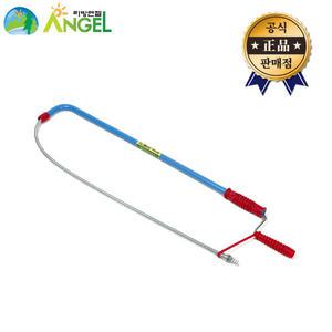 리빙엔젤 만능관통기(변기청소기) 스테인리스스틸 국산 배관용품 스프링청소기 하수구청소 배관청소 변기청