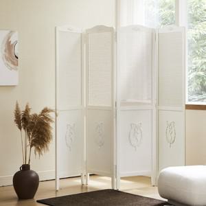 공간분리 애슐리 4단 인테리어 원목 가벽 파티션