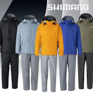 시마노 낚시복 NEW RA-027Q DS 베이직 슈트 우의 우비