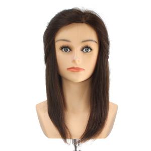 뷰티14번 (인모100%) 어깨 통가발14인치 / 작품용 최고급