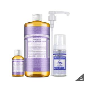 [CO(생활용품(세안/구강용품))]DR.BRONNERS 닥터브로너스 캐스틸 솝 클렌저 950ml + 60ml
