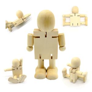 목각인형/무브/로봇/움직이는/나무인형