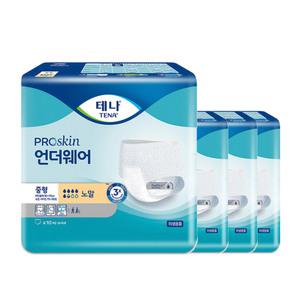 테나 언더웨어 노말 중형 10매 4팩 성인용기저귀 팬티형
