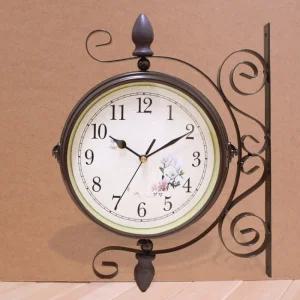앤틱 양면 벽시계 /인테리어 벽걸이시계