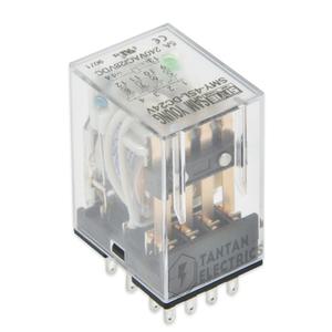 SMY-4SL-DC24V 릴레이 14핀 AC250V 5A MY4 소켓 LED타입 4극 4a4b 스위치 삼영전기