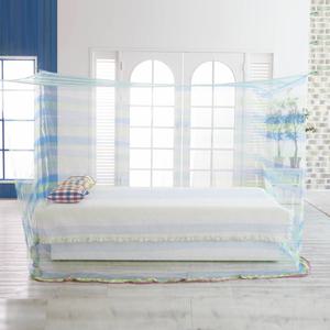 국산 튼튼한 사각모기장 블루사각 (대) 4-5인용 (높이180cm)