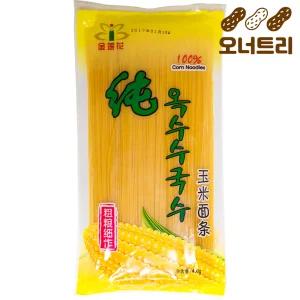 금련화 옥수수 국수 400g 냉면 마라탕 훠궈 사리 건면