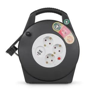 러그 케이블릴선 10M(접지3구+USB 2포트) 블랙