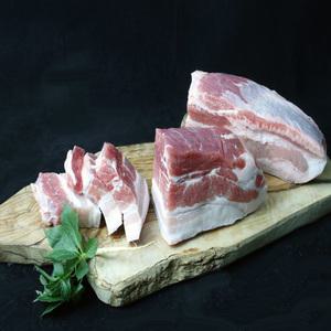 한푸짐 지리산흑돼지 통삼겹(통삼겹)500g