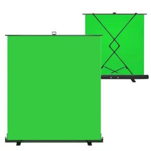 아트박스/본젠 VDR-M202 이동식 크로마키 그린 풀업 롤스크린 200X200cm