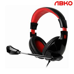 앱코 ABKO HS80 스테레오 PC 헤드셋 (레드)