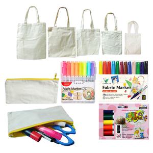 에코백 에코 파우치 DIY 캔버스 무지 천 만들기 패브릭 마카