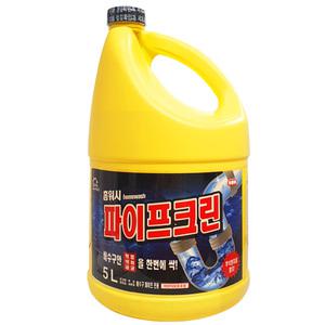 홈워시 파이프크린 5L/배수구/막힌배수관/청소/악취