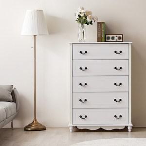 [동서가구] EDF 화이트 5단 서랍장 DF902430