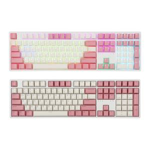앱코 KN10C PBT 무접점 키보드 (핑크, 45g)