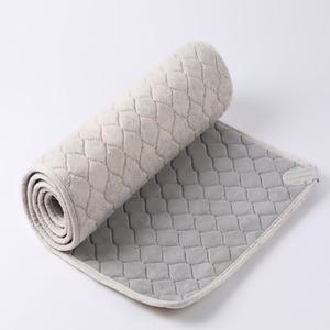 쓰리템 3인쇼파 전기장판 방석 1인용 싱글 침대 온열매트 극세사 전기요 국산 EMF인증 180X50 크림베이지