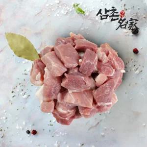 [롯데백화점]삼촌밥먹자 부드러운 육즙 한돈 앞다리살(찌개용) 1kg(500gx2)