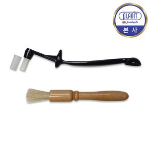 [플랜잇] 커피머신 세척브러쉬, 그라인더 돈모 청소브러쉬 (2종 중 택1)
