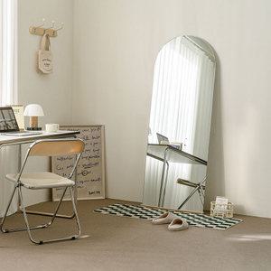 [우드레이]어반 노프레임 아치형 전신거울