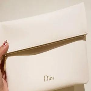 디올 뷰티 파우치 빅사이즈 아이보리 클러치 파우치 박스X