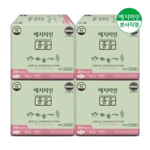 한방 윤슬 순한 순면 생리대 중형 16Px4팩