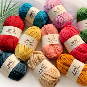 가방 뜨개실 온다 패브릭얀 코바늘실 동백이가방 두꺼운뜨개실