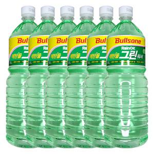 불스원 레인OK 에탄올 그린워셔 1.8L X 6개