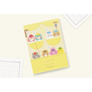 초등노트 공용 (6칸 쓰기) 제본 노트 공책 학교 학습 신학기 10권