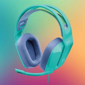 로지텍코리아 G335 민트 유선헤드셋