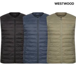 [대구백화점] [웨스트우드]22F/W 남성 라운드 패딩 베스트(M4 623)