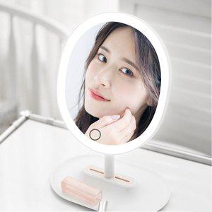 [코비] 미즈미러 LED 메이크업 거울 화장대 화장조명 5배확대경 인테리어 미러 선물 OLZ1000