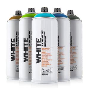 몬타나 WHITE 스프레이 화이트 모음전 400ml 유광 그래피티