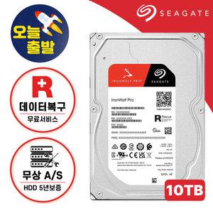 씨게이트 아이언울프 프로 NAS HDD 10TB ST10000NT001 나스 하드디스크