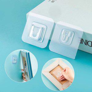 [기타]살림노리 아크릴 후크 스티커 멀티탭정리 리모컨정리