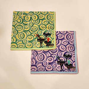 [대구백화점] [아이엘드]남녀 1매 나염 손수건 (IBU9308)