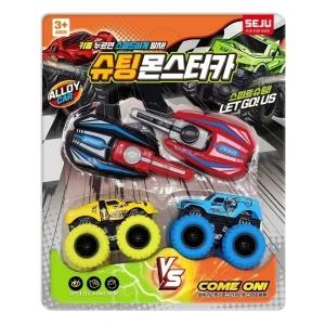 JB 슈팅 몬스터카 키를 누르면 스피드하게 출발 미니카 sj1057 제이발전소