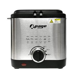 TV홈쇼핑정품!! 미니 튀김기/뚜껑분리형/스텐튀김망/간식//냄새제거필터 장착/하임가튀김기