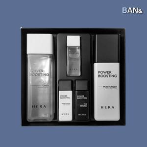 헤라 기초세트 옴므 블랙 파워부스팅 스페셜 남자 스킨로션 2종 기획세트