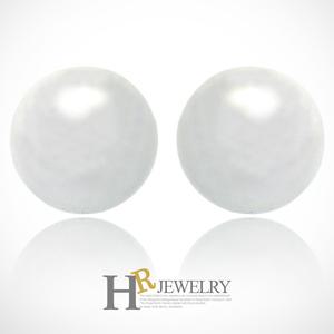 14K정품)히트)단아)예쁜(HR)14K 12mm 핵진주 귀걸이