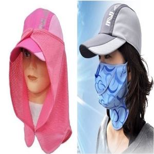 마스크/자외선차단마스크/3중차단/햇빛가리개/썬캡/쿨토시/골프용품/토시/운전