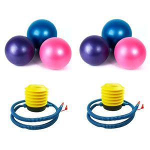 [NS홈쇼핑]미니 짐볼 2개 펌프 포함 세트 스트레칭 실내[30472238]