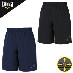[에버라스트] 남성용 남녀공용  E-009P 우븐 5부 반바지 운동복 헬스복 숏팬츠 빅사이즈 2종 택1