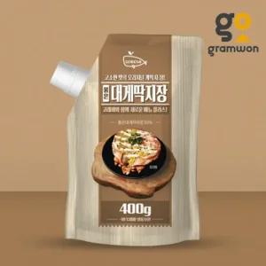 바로먹는 신선 붉은대게딱지장 400g 고래미