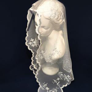 안나 미사보 미사포 천주교 성물 카톨릭 세례선물 성당 고급 [아그네스미사보]