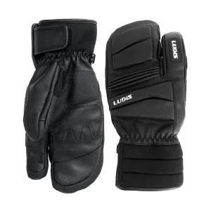 [루디스]스노우프로 LGM4793 블랙 스키 보드 삼지 방한 인조가죽 장갑