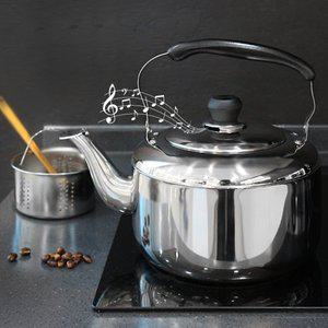 [홈스몰]쿡차미 스텐 휘슬 차망주전자5L