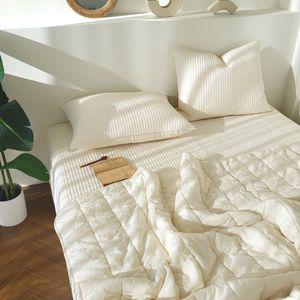 이브리다 순면 피그먼트 점프 60수 간절기 차렵이불 SS 크림아이