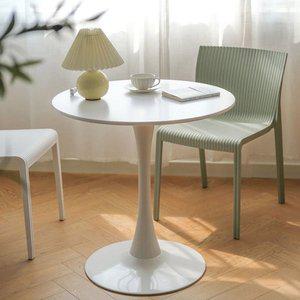 [에코벨] 원형 테이블/식탁 라운드 카페 2인 3인 거실 주방