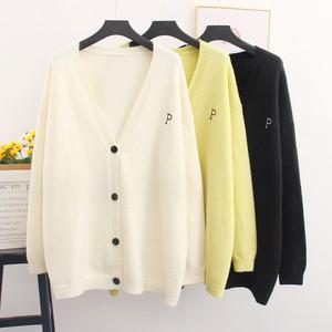 아웃사이즈 OA59688 빅사이즈 가을 겨울 여성 캐주얼 니트 가디건